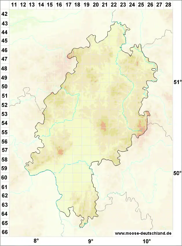 Verbreitungskarte regional